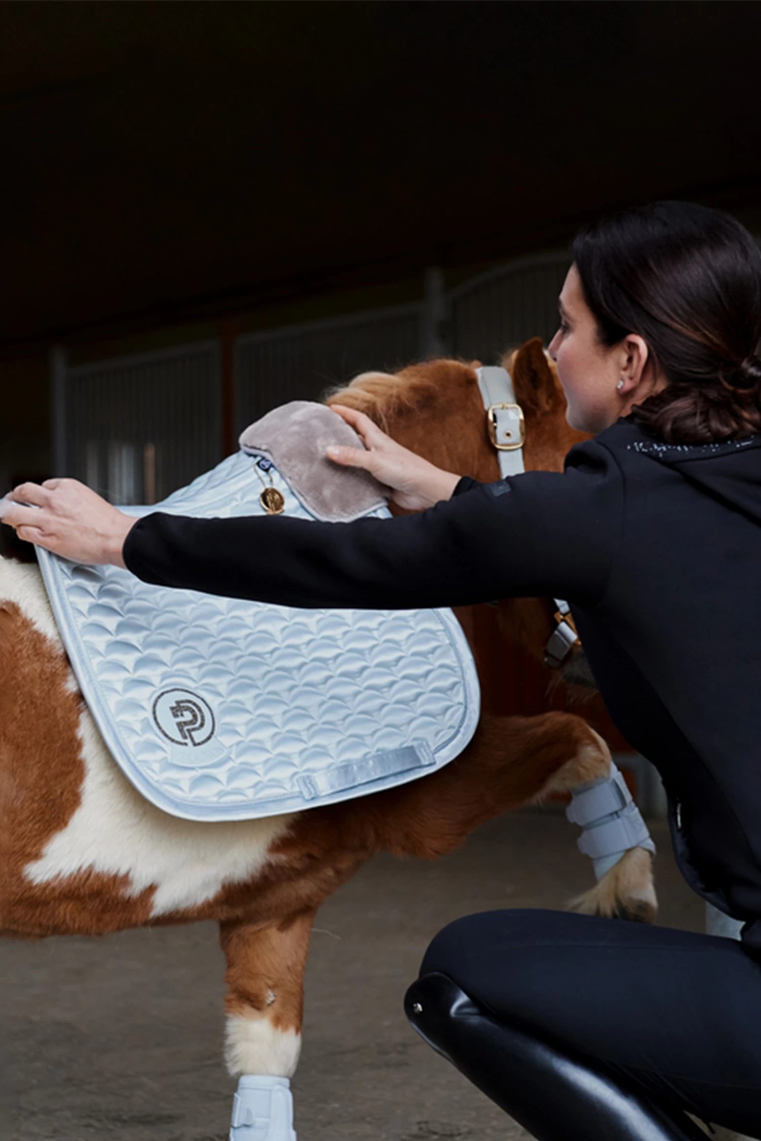 Eskadron Platinum 23 Satin Cloud Shetland Saddle Pad 6 Eskadron Platinum 23 Satin Cloud Shetland Saddle Pad - Image 4