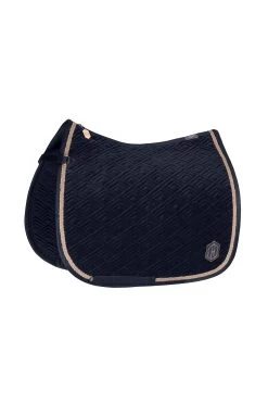 Eskadron Heritage AW2023 Velvet Emblem Dressage Saddle Pad -Sports - Horse Equipment Shop 345667 DB 01
