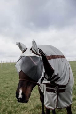Kentucky Horsewear Classic Fly Mask With Ears -Sports - Horse Equipment Shop 6FN7A 950 08