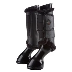 LeMieux Fleece Lined Brushing Boot -Sports - Horse Equipment Shop 992471 BL 1