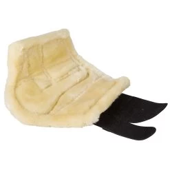 LeMieux Fleece Lined Brushing Boot -Sports - Horse Equipment Shop 992471 BL NAT 4