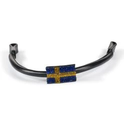 Leather Flag Browband -Sports - Horse Equipment Shop CP1003 SE 1