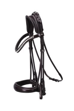 Schockemöhle Kensington Double Bridle Rolled
